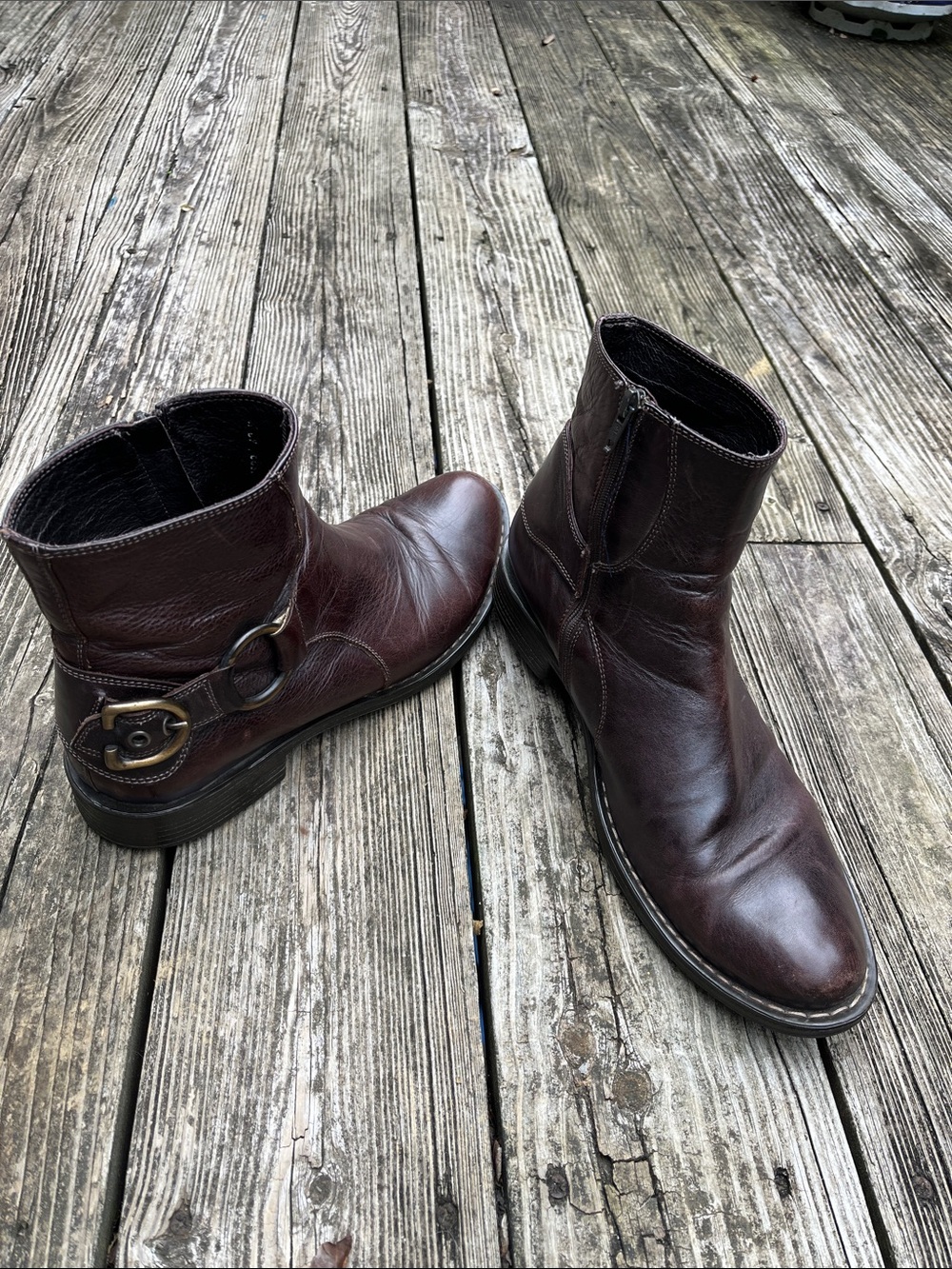 Tremp Leather Ankle Boots
